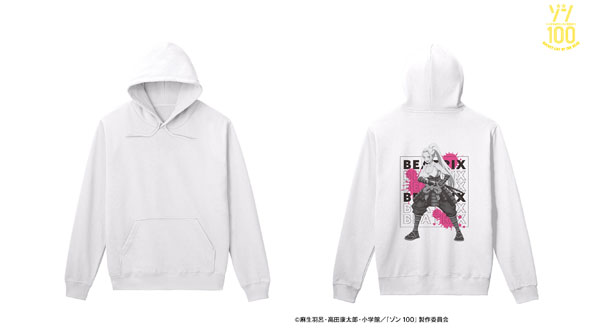 TVアニメ『ゾン100～ゾンビになるまでにしたい100のこと～』 ベアトリクス・アメルハウザー パーカー メンズ XXL[アルマビアンカ]《在庫切れ》