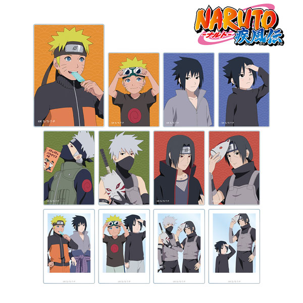 NARUTO-ナルト- 疾風伝 描き下ろしイラスト 過去と現在ver