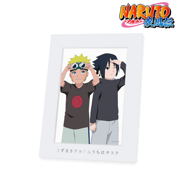 メーカー直売 NARUTO ステータスカード 豆ガシャ色紙 サスケ 【春野