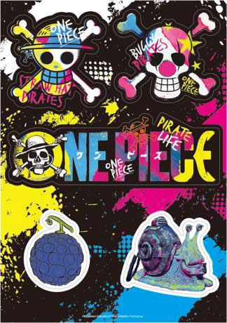 ONE PIECE』(Netflix) ステッカー ロゴ(ブラック)[トイサピエンス