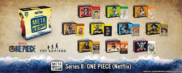メタケシ シリーズ8『ONE PIECE』(Netflix) 10個入りBOX[トイサピエンス]《在庫切れ》