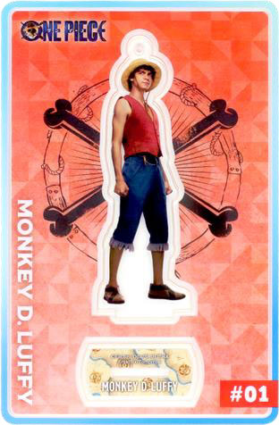 スーパークリア 『ONE PIECE』(Netflix) #01 モンキー・D・ルフィ[トイサピエンス]《在庫切れ》