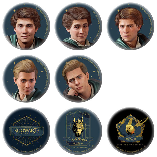 Hogwarts Legacy 缶バッジコレクション 8個入りBOX[ムービック]《在庫