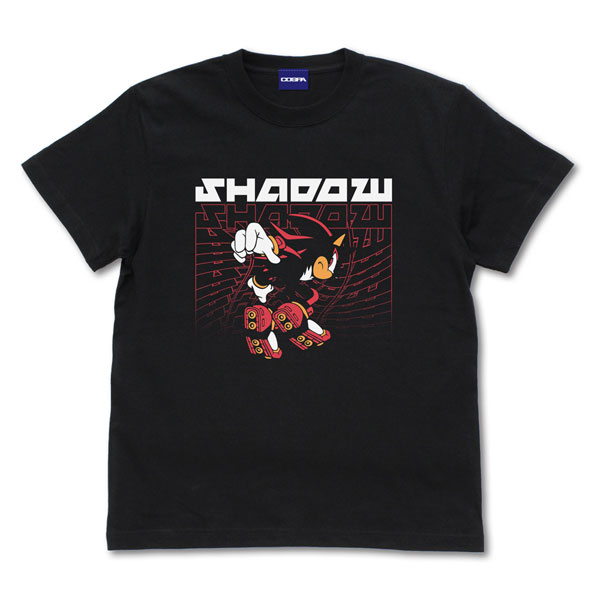 ソニック・ザ・ヘッジホッグ SHADOW Tシャツ/BLACK-S[コスパ]