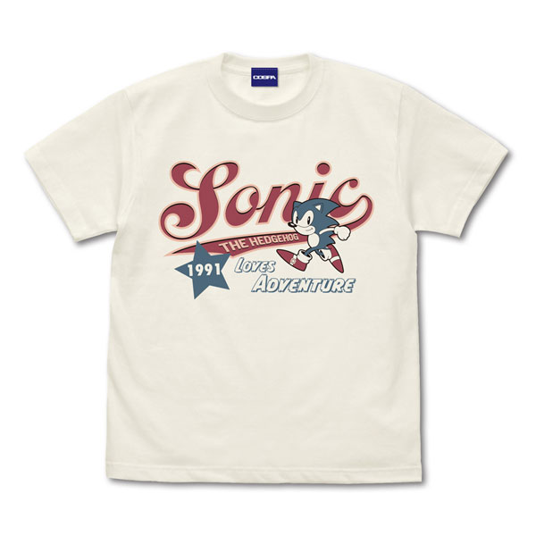 ソニック・ザ・ヘッジホッグ ソニック アメリカン Tシャツ/VANILLA WHITE-S[コスパ]