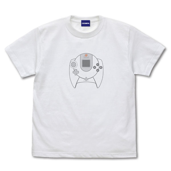 ドリームキャスト コントローラー Tシャツ/WHITE-XL[コスパ]