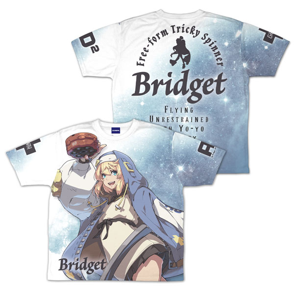 GUILTY GEAR -STRIVE- ブリジット 両面フルグラフィック Tシャツ/XL（再販）[コスパ]《１１月予約》