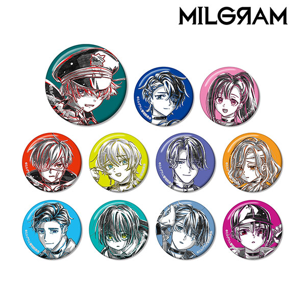 MILGRAM -ミルグラム- トレーディング Ani-Art BLACK LABEL 缶バッジ 11個入りBOX[アルマビアンカ]《在庫切れ》