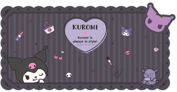 サンリオキャラクターズ ダイカットデスクマット Lサイズ クロミ[グルマンディーズ]《在庫切れ》