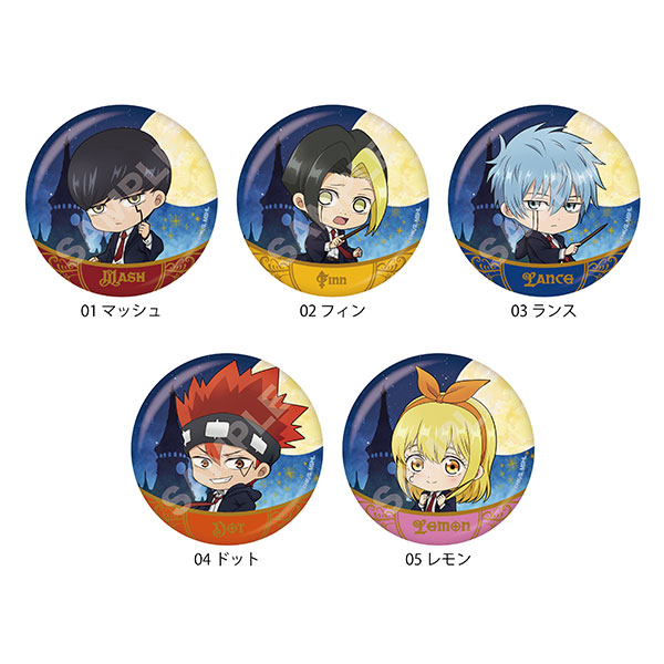 マッシュル-MASHLE- メタリック缶バッジ 02 第2弾 5個入りBOX[CS.FRONT