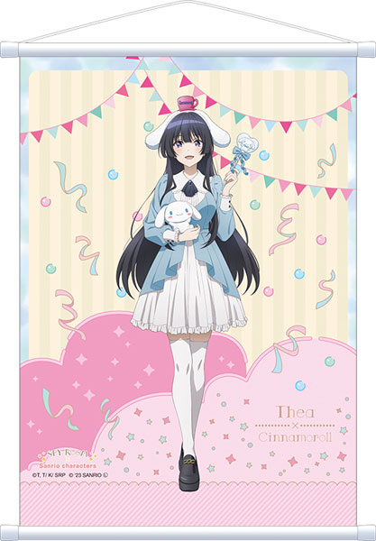 スパイ教室 タペストリー ティア×シナモロール サンリオキャラクターズ 