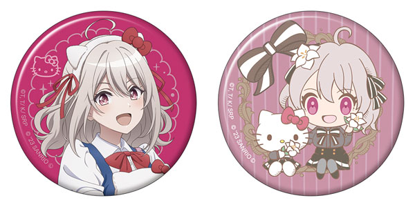 スパイ教室　リリィ　缶バッジ　サンリオ スパイ教室 缶バッジセット リリィ×ハローキティ サンリオ