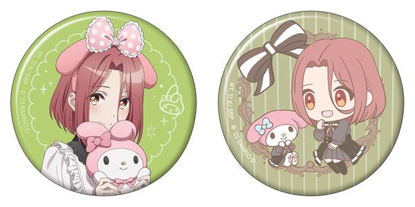スパイ教室 缶バッジセット グレーテ×マイメロディ サンリオキャラクターズ[ムービック]《在庫切れ》