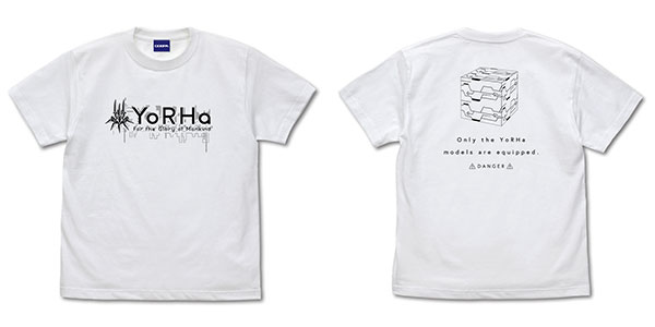 NieR：Automata Ver1.1a ヨルハ部隊 Tシャツ/WHITE-S[コスパ]