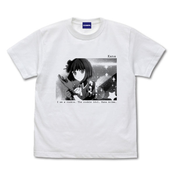 推しの子 有馬かな 両面グラフィックTシャツ（M) ホワイト 推しの子】 有馬かな フォトグラフィック Tシャツ/WHITE-M（再販