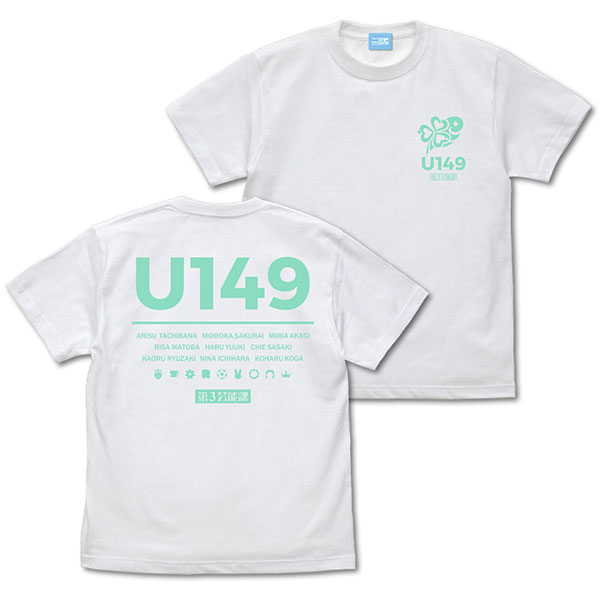 TVアニメ「アイドルマスター シンデレラガールズ U149」 第3芸能課 Tシャツ/WHITE-XL[コスパ]《在庫切れ》