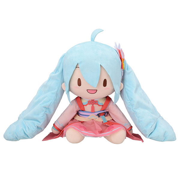 初音ミク 月西江 ふわぷち ぬいぐるみ(LL)[セガ]《発売済・在庫品》