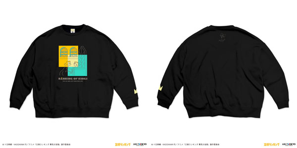 TVアニメ「王様ランキング」シーンイラストスウェット2 ブラック XL[AIR TWOKYO]《在庫切れ》