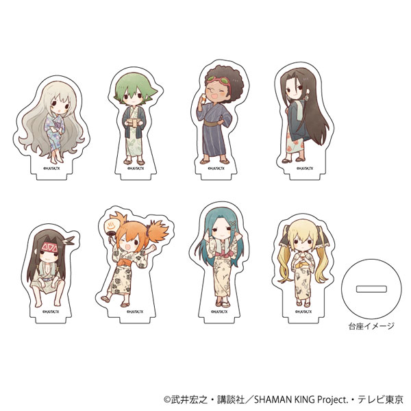 アクリルぷちスタンド「TVアニメ『SHAMAN KING』」08/レトロアートイラスト 温泉ver. 8個入りBOX[A3]《在庫切れ》