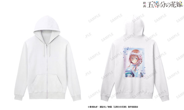 映画『五等分の花嫁』 中野三玖 桜和装ver. Ani-Art aqua label バックプリントジップパーカー レディース XL[アルマビアンカ]《在庫切れ》