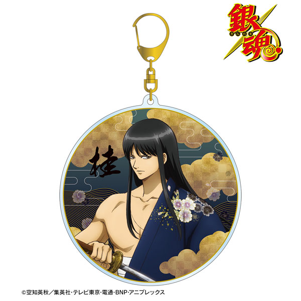 銀魂 桂小太郎 キャラリウム フォト アクリルキーホルダー 缶