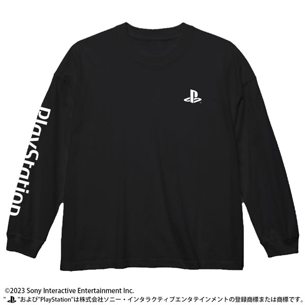 プレイステーション ビッグシルエットロングスリーブTシャツ for PlayStation/BLACK-L[コスパ]