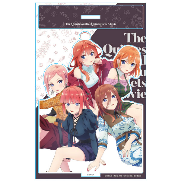 映画 五等分の花嫁 中野 一花 二乃 三玖 四葉 五月 アクリルスタンド