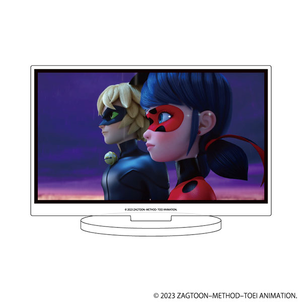 ミラキュラス　レディバグ&シャノワール　アクリルスタンド　パニカムトーキョー ミラキュラス×パニカムトーキョーの新コレクションが登場