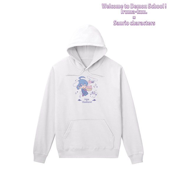 魔入りました！入間くん×サンリオキャラクターズ 鈴木入間 × シナモロール パーカー レディース XXL[アルマビアンカ]《在庫切れ》