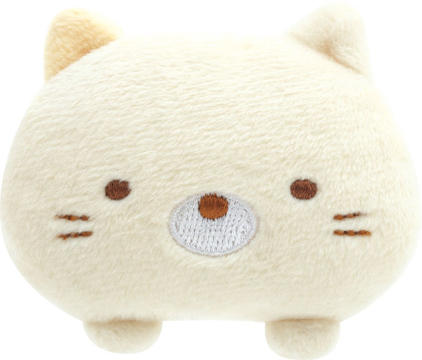 AB17304 すみっコぐらし ぬいぐるみバッジ ねこ[サンエックス