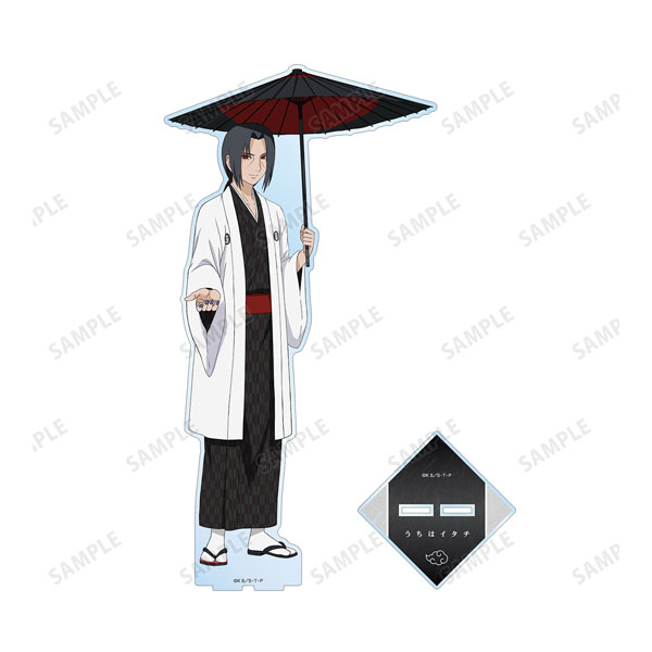 NARUTO-ナルト- 疾風伝 描き下ろしイラスト うちはイタチ 番傘和装ver. 特大アクリルスタンド[アルマビアンカ]《在庫切れ》