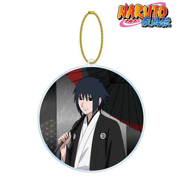 NARUTO疾風伝　うちはサスケ　カカシ　ナルト和傘　絵馬　アクスタ　キャラアニ NARUTO-ナルト- 疾風伝 - 描き下ろしイラスト うちはサスケ 番傘
