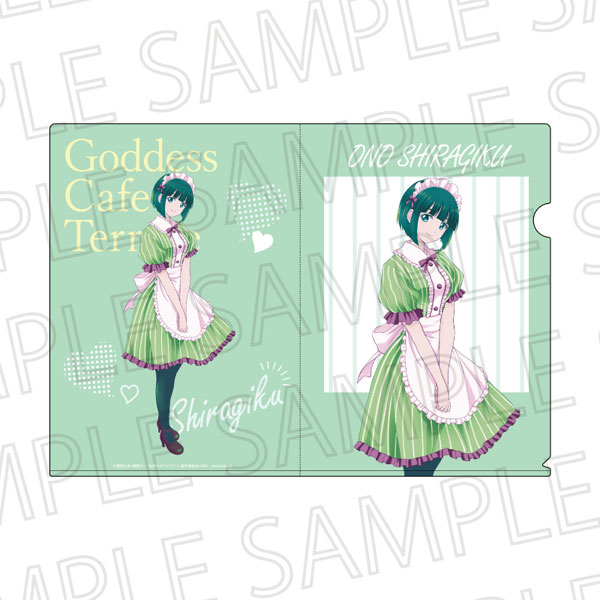 TVアニメ『女神のカフェテラス』 クリアファイル 小野白菊[SR-GYM