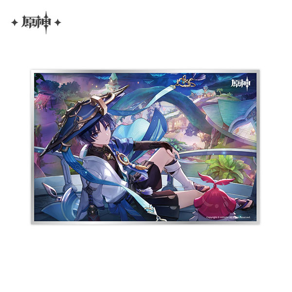原神 琴 ジン・グンヒルド イベント会場限定 色紙 公式正規品 めでたし