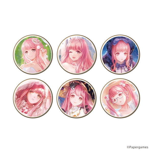 缶バッジ「シャイニングニキ」03/公式イラスト 6個入りBOX[A3