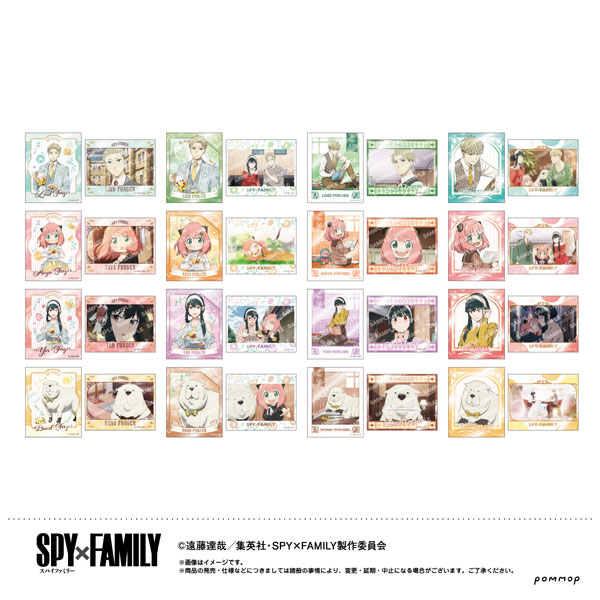 SPY×FAMILY フォト風メタルステッカーコレクション 16パック入りBOX[ショウワノート]《在庫切れ》