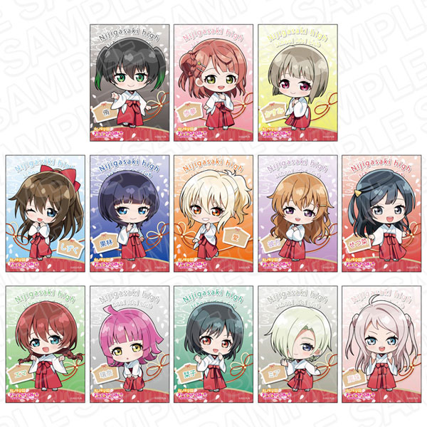 ラブライブ！虹ヶ咲学園スクールアイドル同好会 スクエアカンバッジ