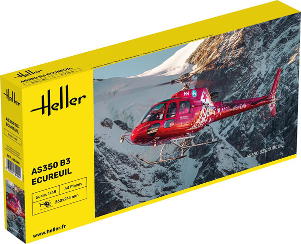1/48 ユーロコプター AS350 B3 エキュレイユ プラモデル[エレール]《在庫切れ》