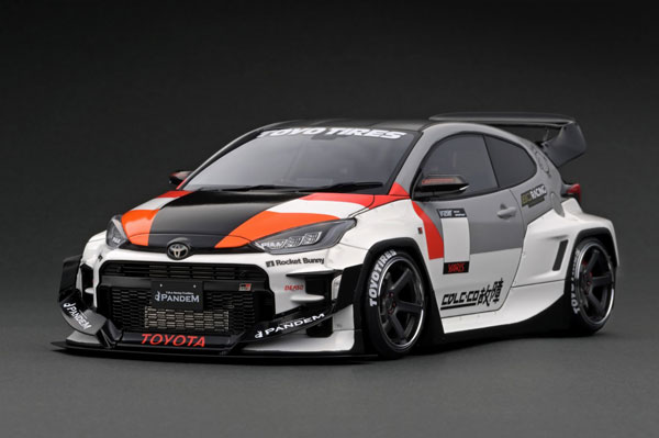 1/18 PANDEM GR YARIS (4BA) White[イグニッションモデル]【送料