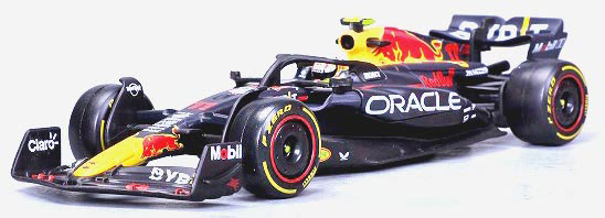 1/43オラクル レッドブル レーシング RB19(2023) No.11 S.ペレス ドライバー付 クリアケース/ベース仕様[ブラゴ]