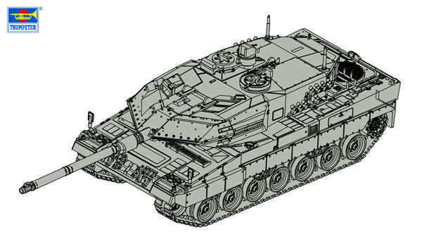 ドイツ連邦軍 レオパルド2 A6 プラモデル