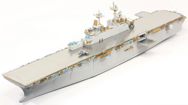 1/350 アメリカ海軍 強襲揚陸艦 LHD-2エセックス キット＆ディテールアップパーツセット[PONTOS  MODEL]【同梱不可】【送料無料】《在庫切れ》