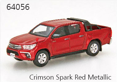 1/64 TOYOTA HILUX Crimson Spark Red Metallic[EBBRO]《在庫切れ》
