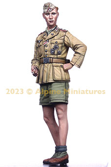 1/35 WWII ドイツアフリカ軍団 装甲部隊将校[アルパイン]《在庫切れ》