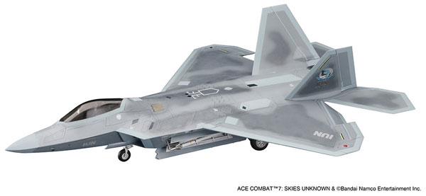 1/48 「エースコンバット7 スカイズ・アンノウン」 F-22 ラプター “メビウス1(IUN仕様)” プラモデル