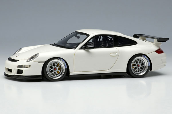 1/43 ポルシェ 911(997) GT3 RS (BBS Cup ホイール) ホワイト[メイク 