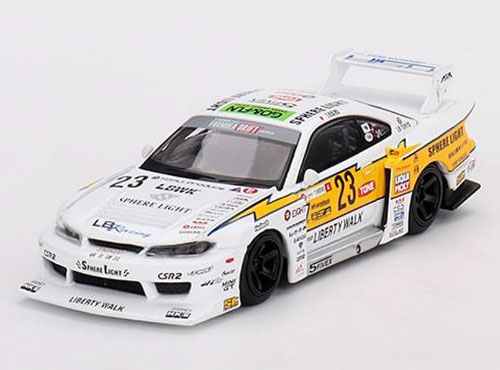 MINIGT LB スーパーシルエットS15 SILVIA ADVAN LBWK 【公式通販】
