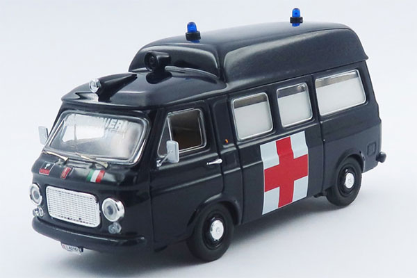 1/43 フィアット 238 軍警察 救急車 1970 Tetto Alto[RIO(リオ)]《在庫