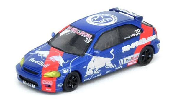 1/64 Honda シビック Type-R (EK9) “No Good Racing” “Red Bull”[INNO Models]