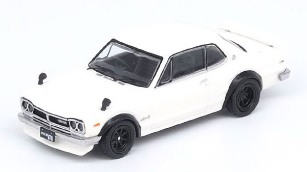 1/64 Nissan スカイライン 2000 GT-R (KPGC10) ホワイト[INNO Models]